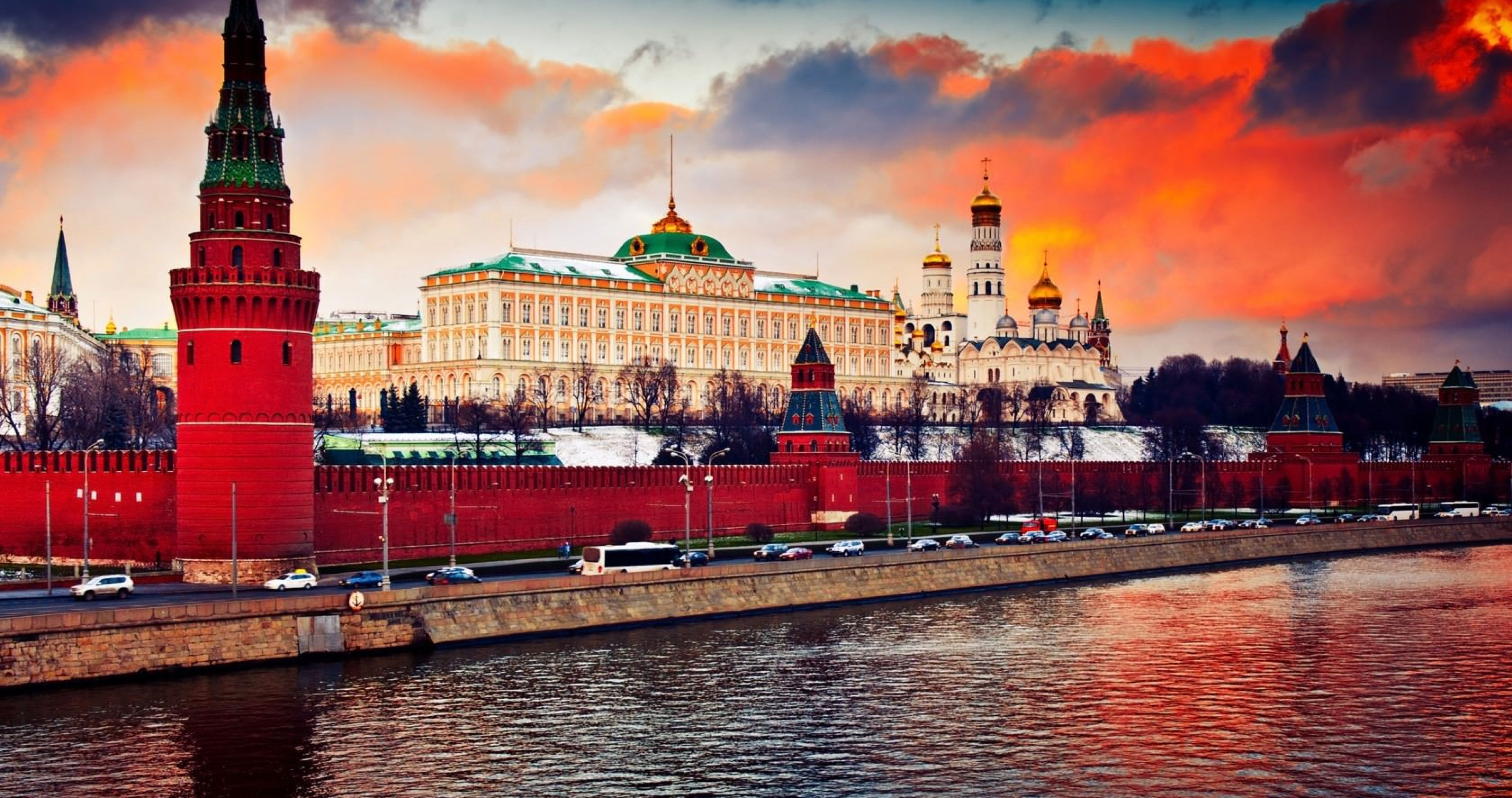 Moscow, Russia, Kremlin Wallpaper 4K (4096x2160) Resolution