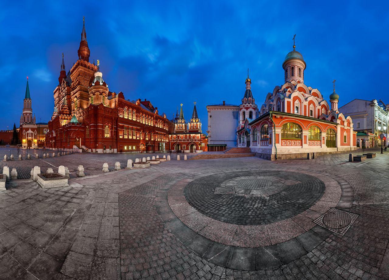 Wallpaper Cities Moscow Russia Town square Moscow Kremlin Red Square