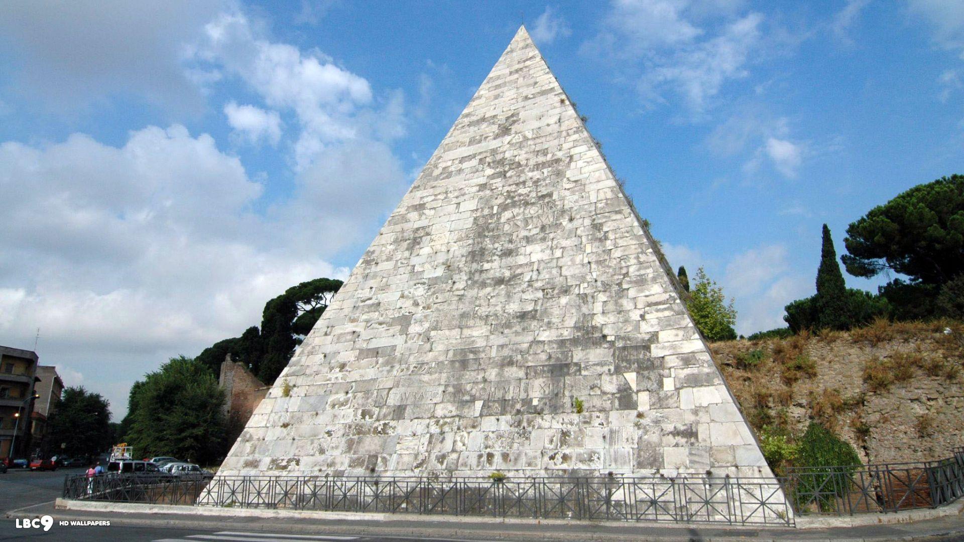 Pyramid Of Cestius Wallpaper 3 3. Pyramids HD Background