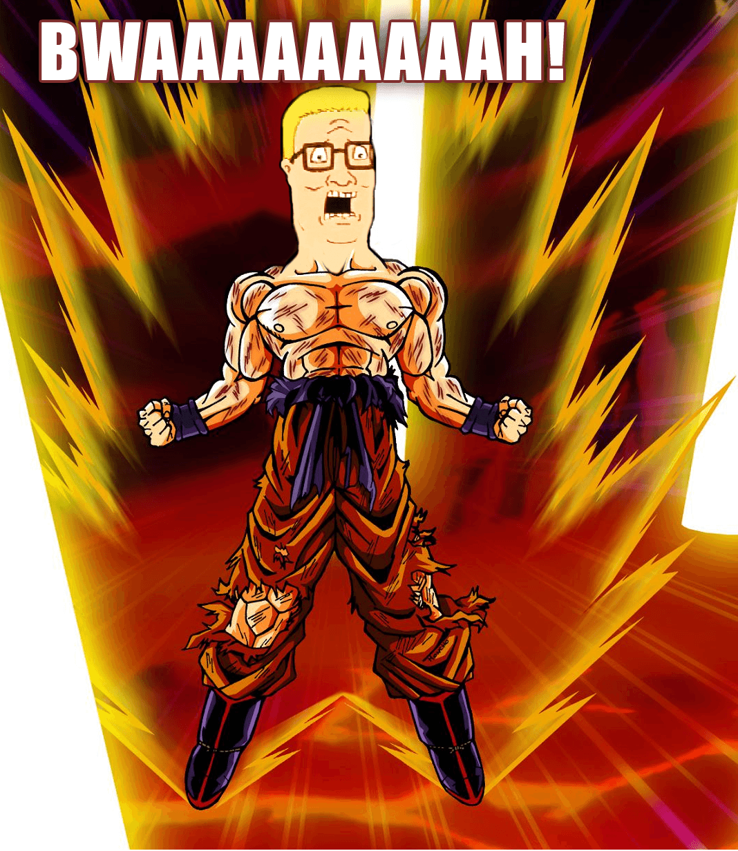 When King of the Hill meets Dragon Ball Z. You have to know both