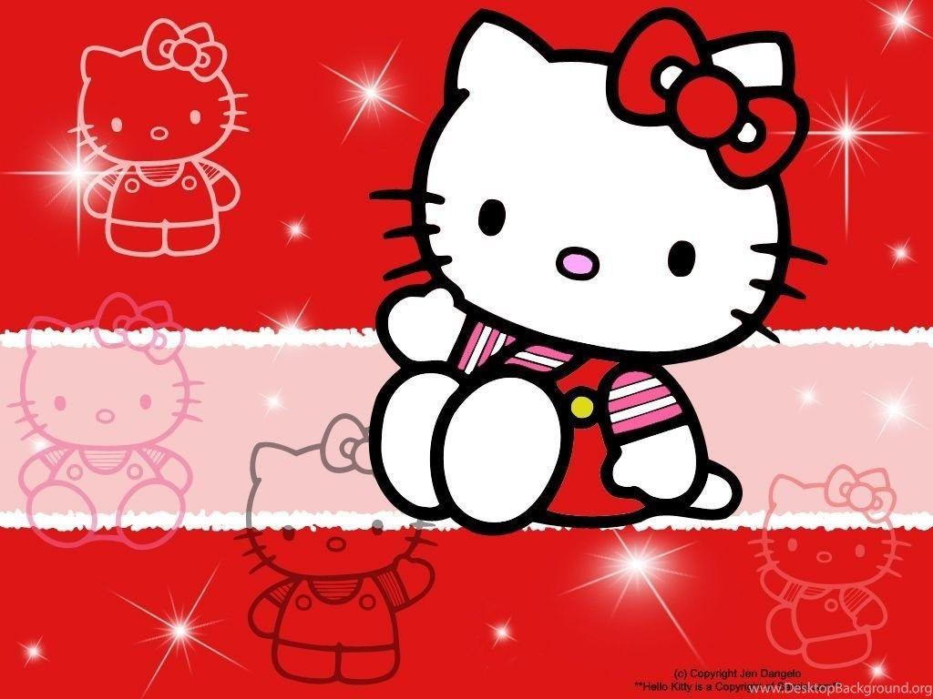 Cute Hello Kitty Desktop Wallpaper Tulips Cute Hello Kitty