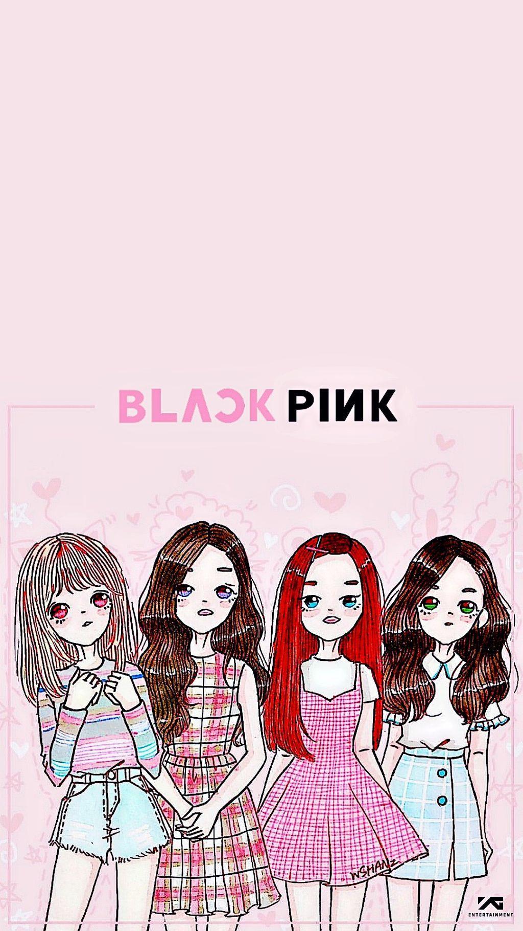 blackpink wallpaper HD cute colorful lisa rose jisoo