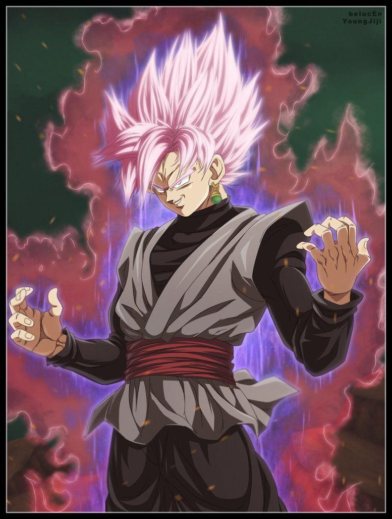 Black Goku Saiyan Rose