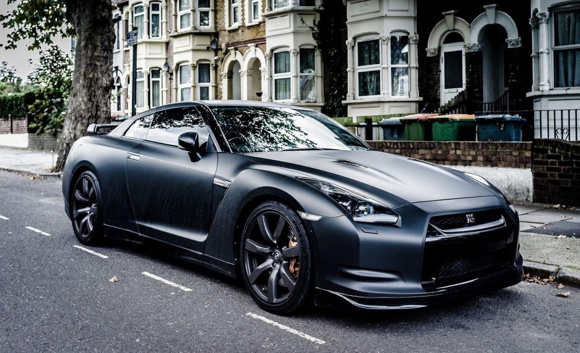 GT R Nismo Nissan R35 TUNING Supercar Coupe Japan Noire Black Nero