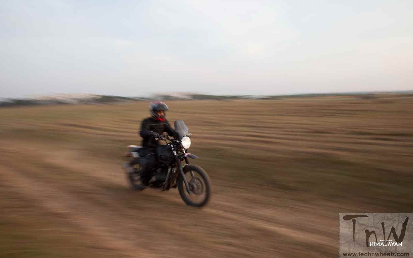 Royal Enfield Himalayan official image out. First impressions