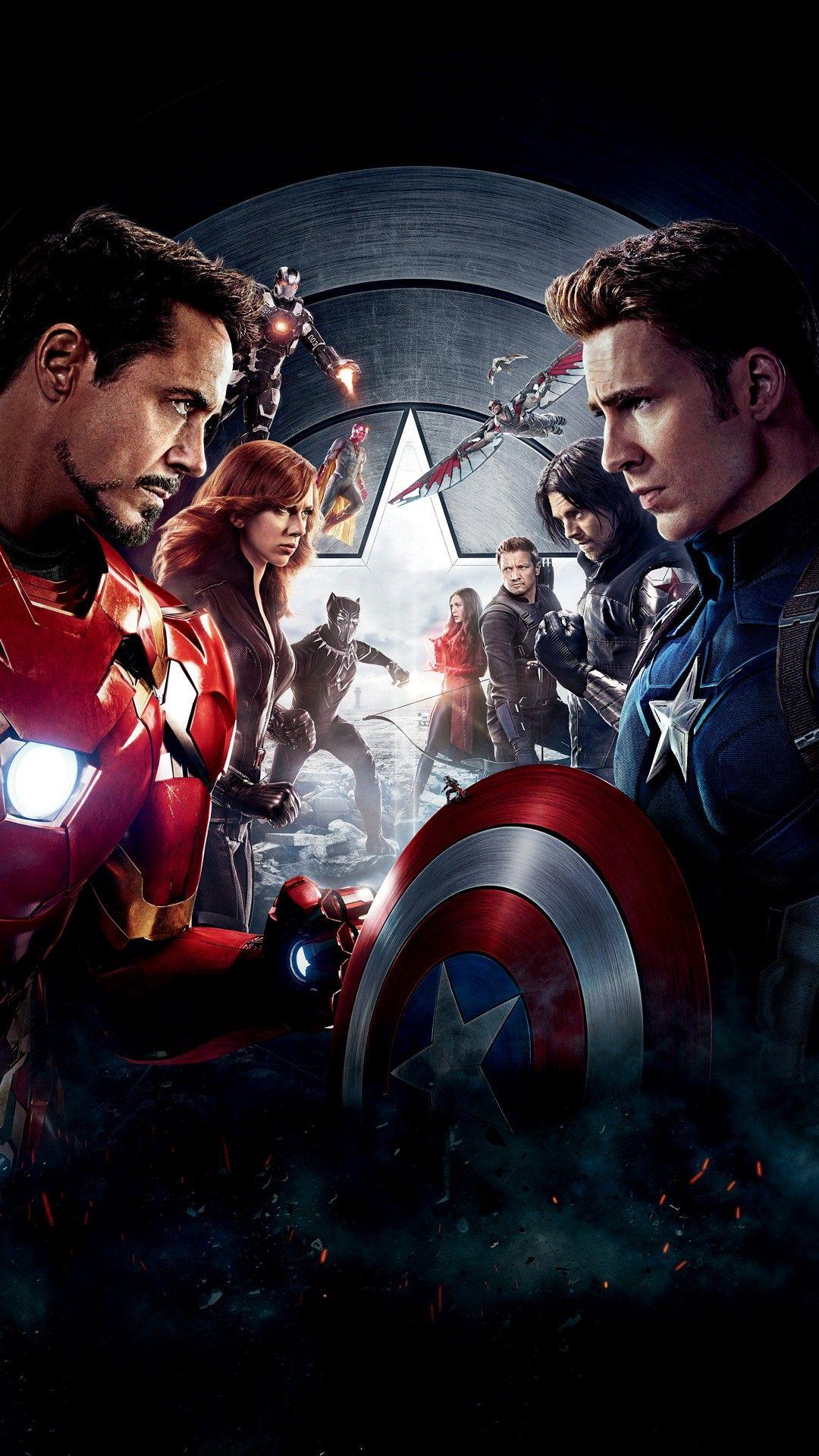 Captain America Civil War 8K Wallpaper