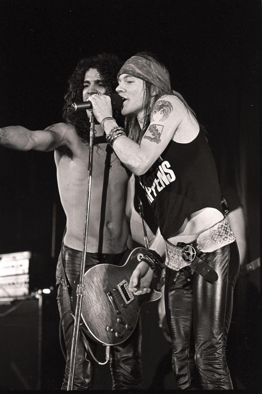 Guns N' Roses. back when Axel Rose was actually good looking