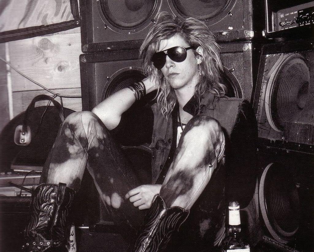 Duff McKagan from Guns 'N Roses. I have loved him since the 80's