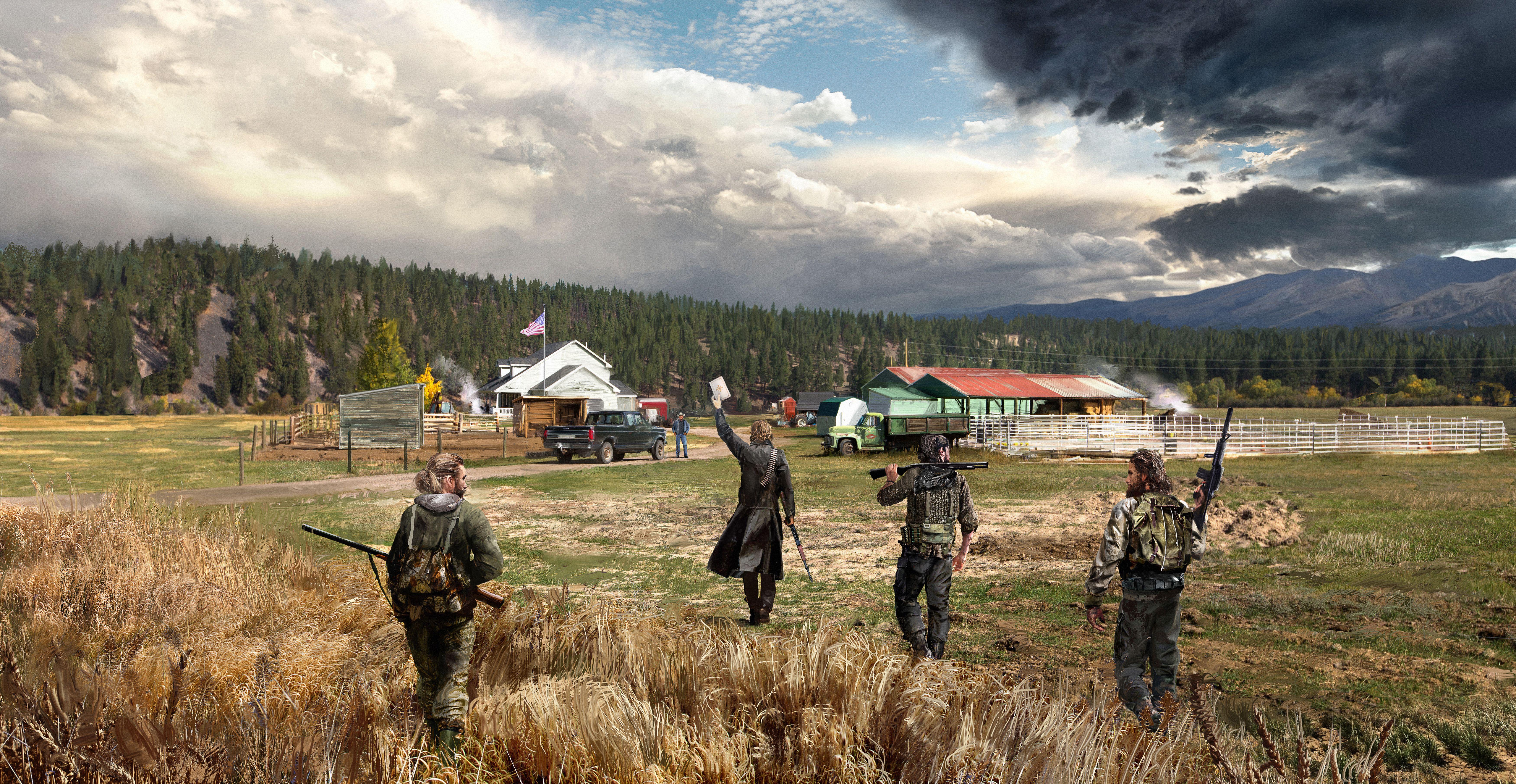 Wallpapers Far Cry 5, PlayStation 4, Xbox One, PC, 2018, 5K, 8K