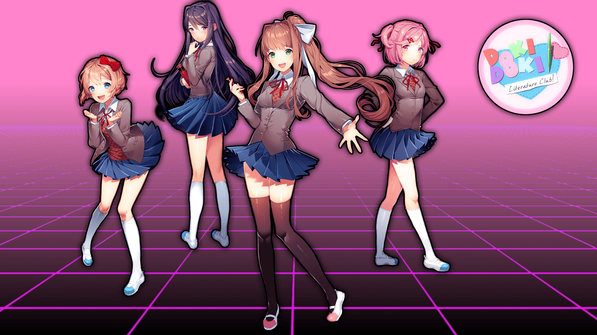 DDLC Desktop Wallpaper