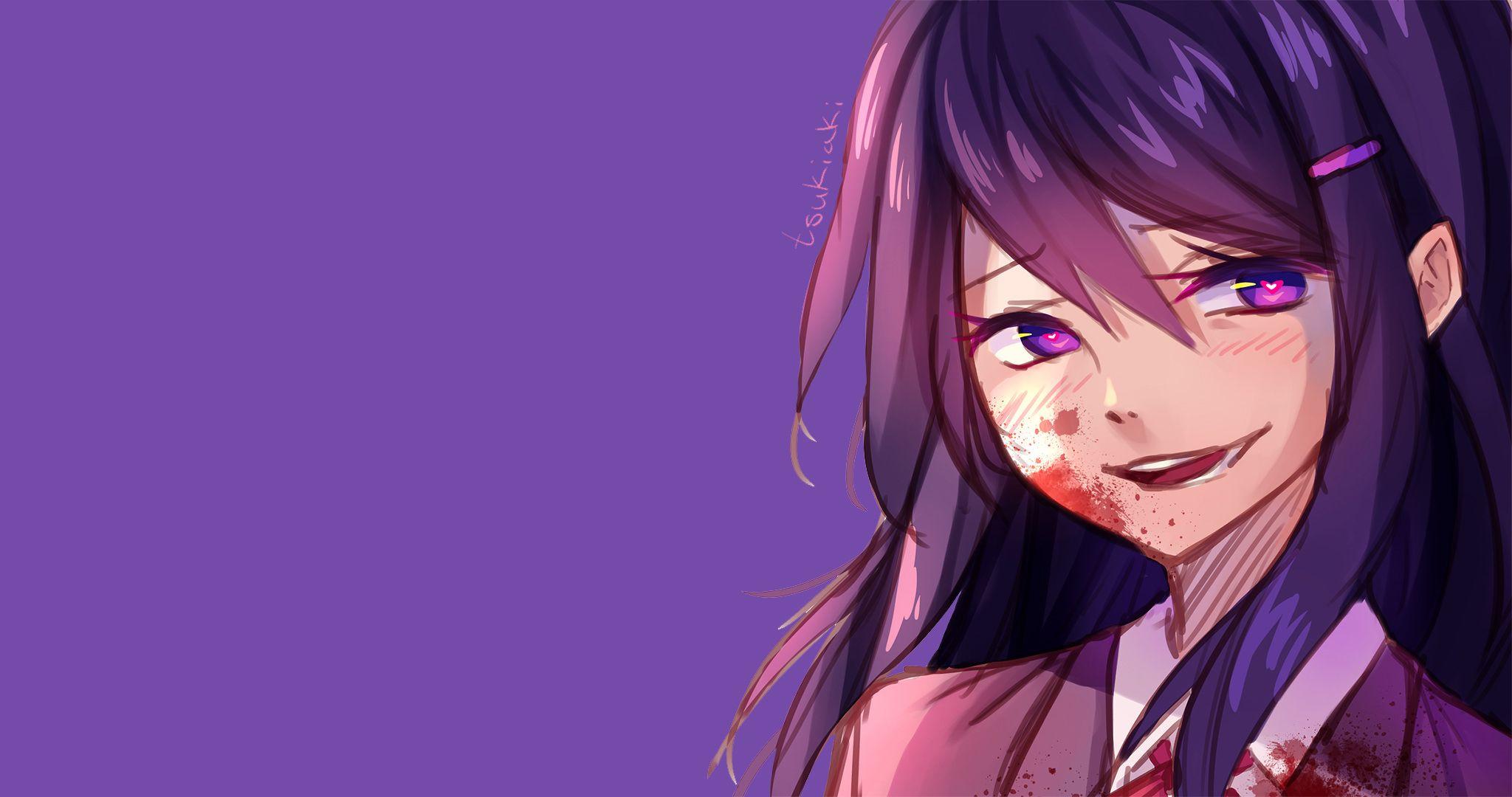 Yuri Wallpaper for Desktop (2K) Artwork