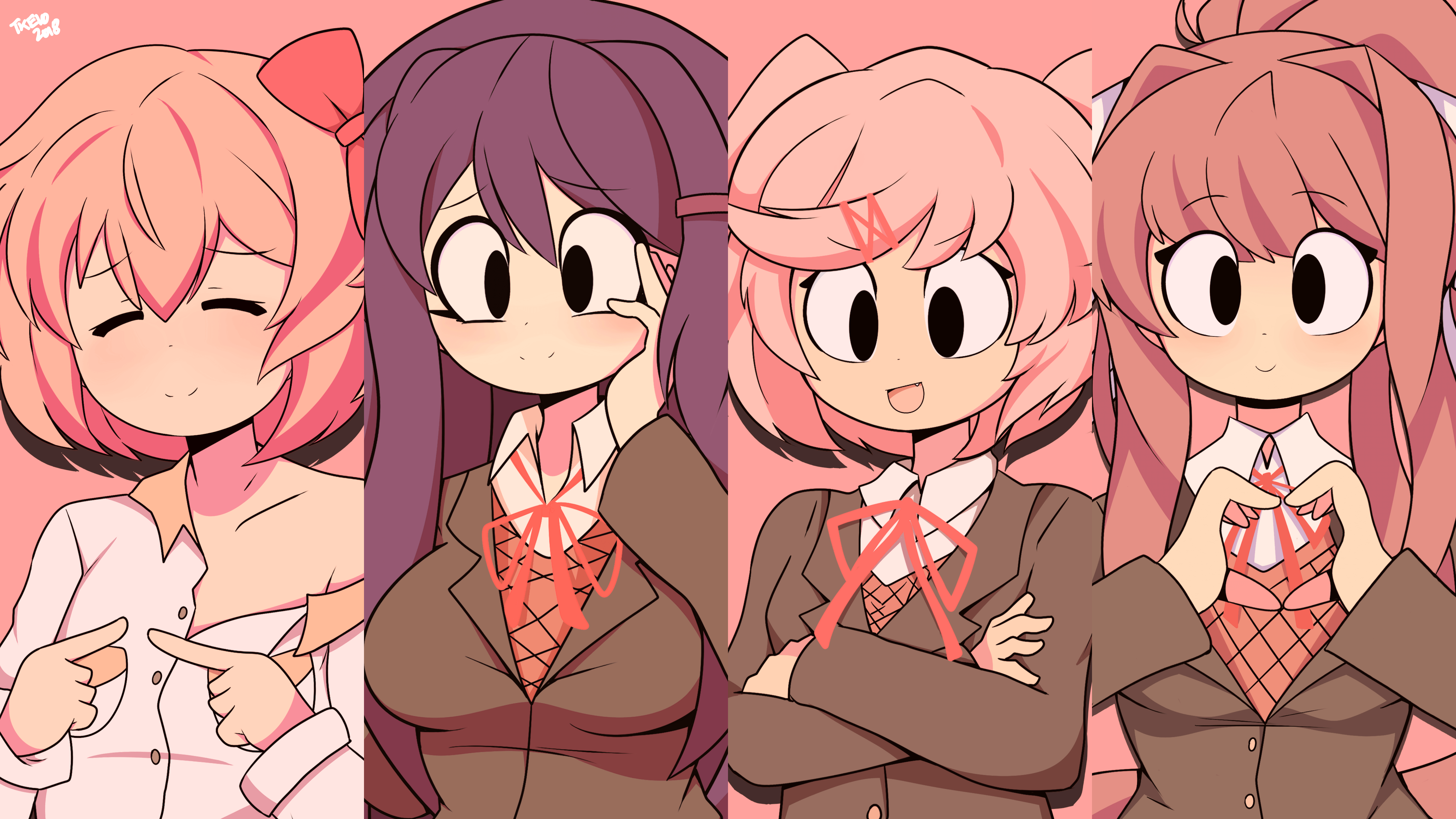 Here's a wallpaper version of the Dokis