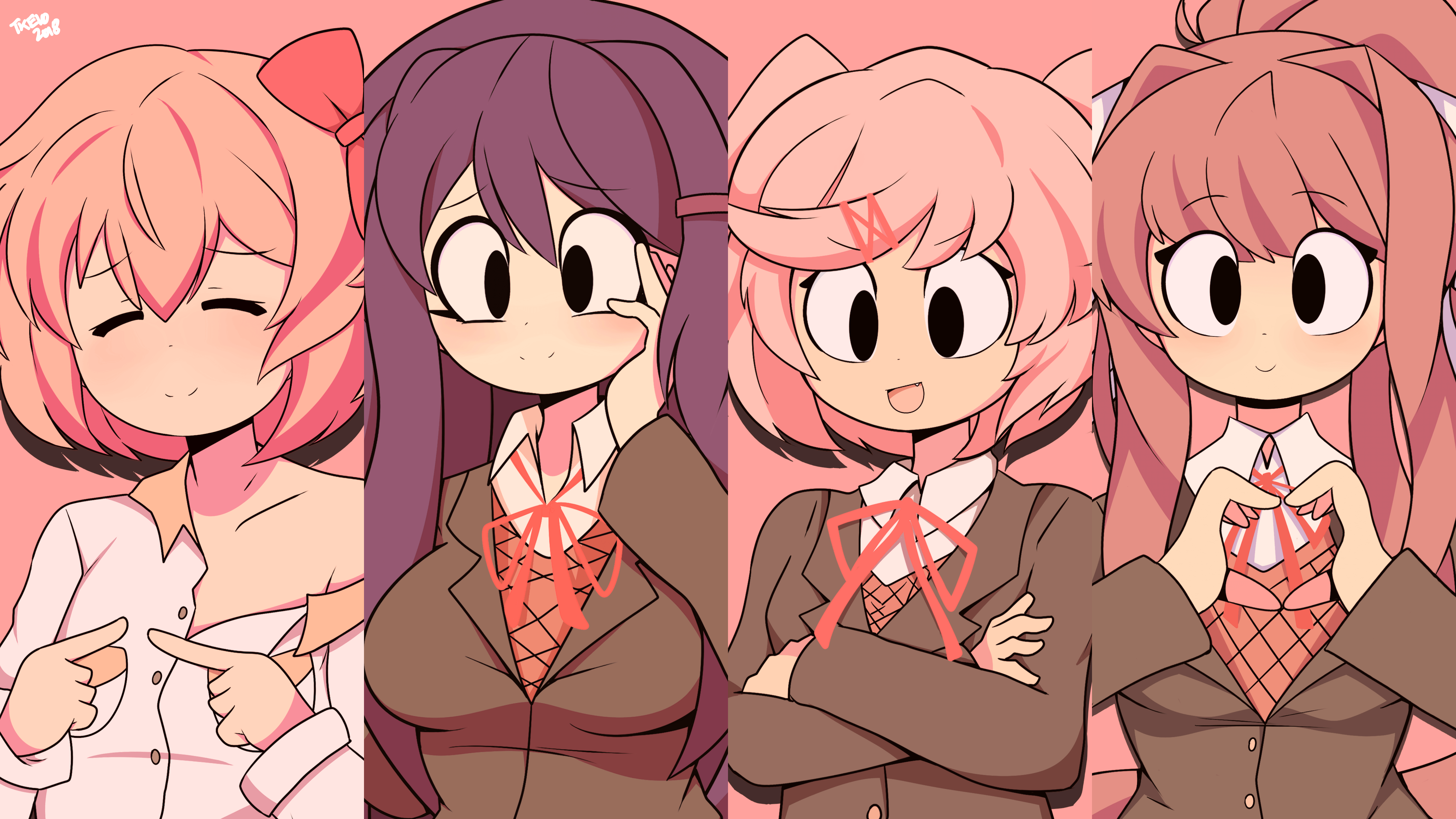 Ddlc wallpaper phone