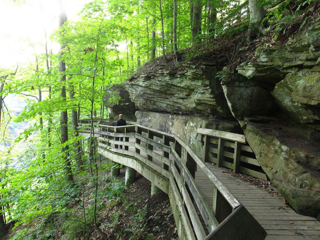 Boardwalk Trail to Brandywine Falls, Cuyahoga Valley Natio