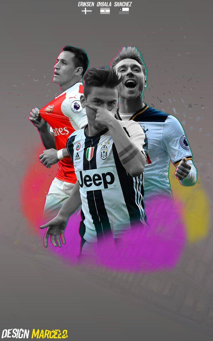 Wallpaper: Dybala, Eriksen and Sanchez