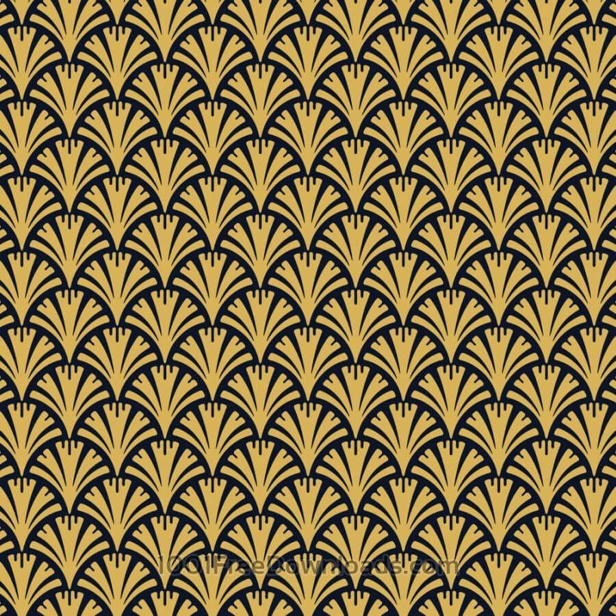 Free Vectors: Roaring 1920s fan style pattern. Abstract. art