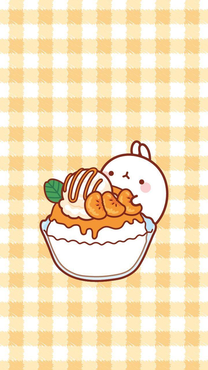 Molang And A Tangerine Sundae. DOODLE Y DOO. Molang