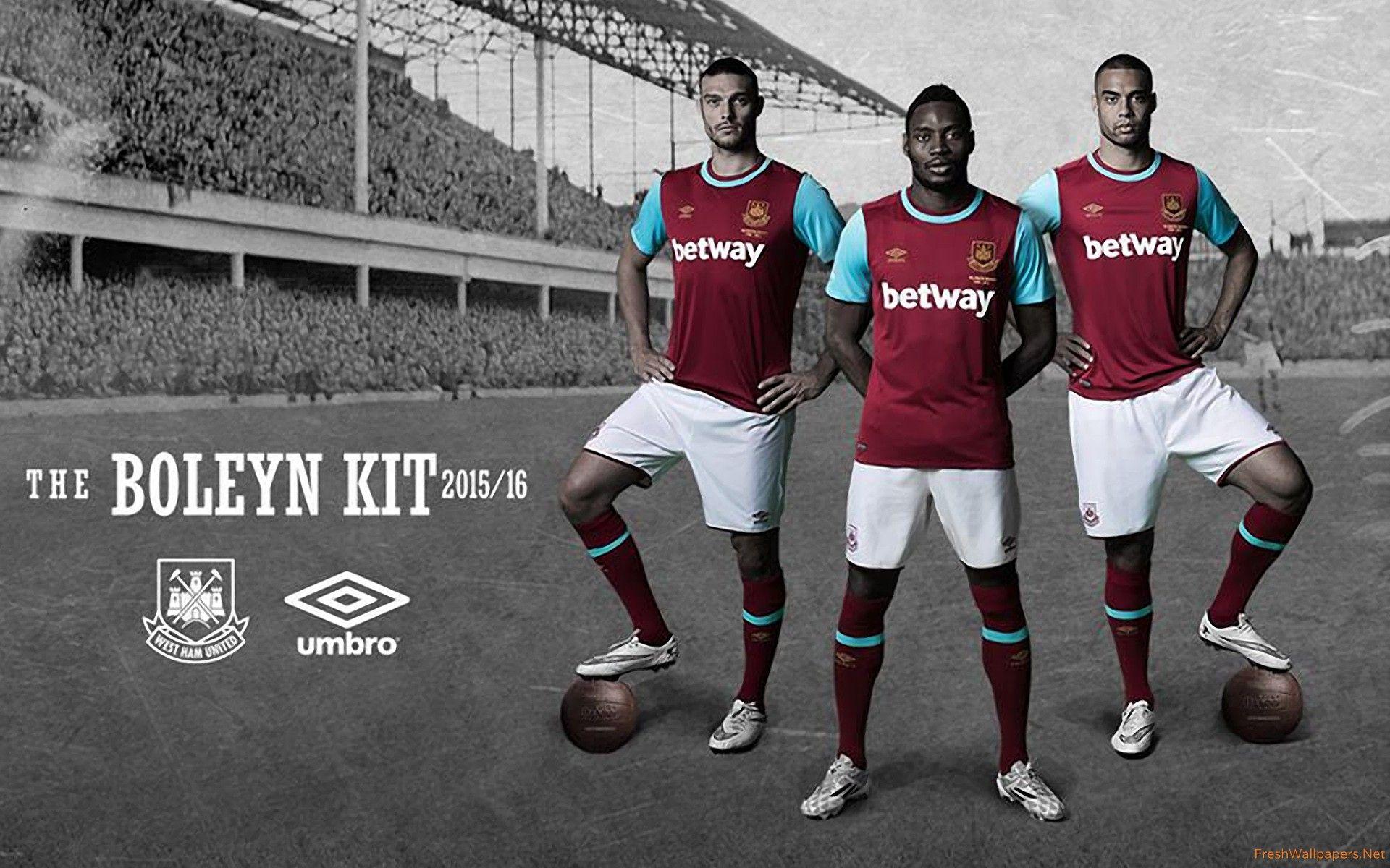 West Ham United Umbro The Boleyn Kit 2015 2016 Wallpaper
