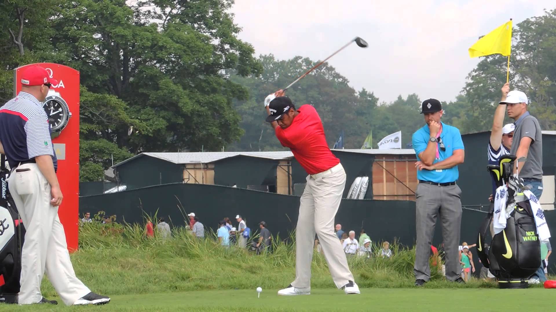 Tony Finau Driver Swing at Whistling Straits