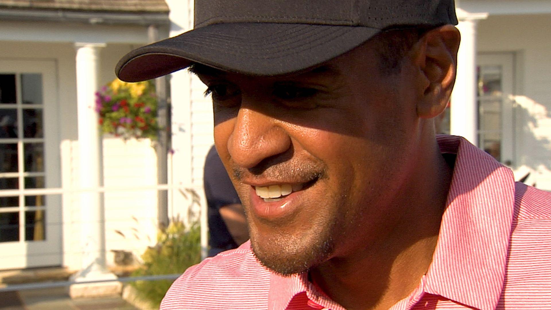 Tony Finau interview after Round 1 of BMW