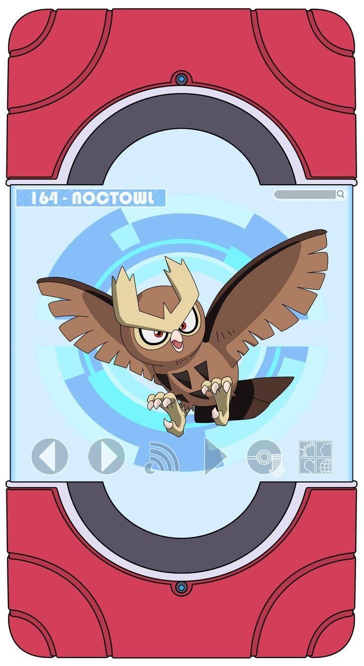 Best Hoothoot Noctowl Image. Owls, Pokemon Stuff
