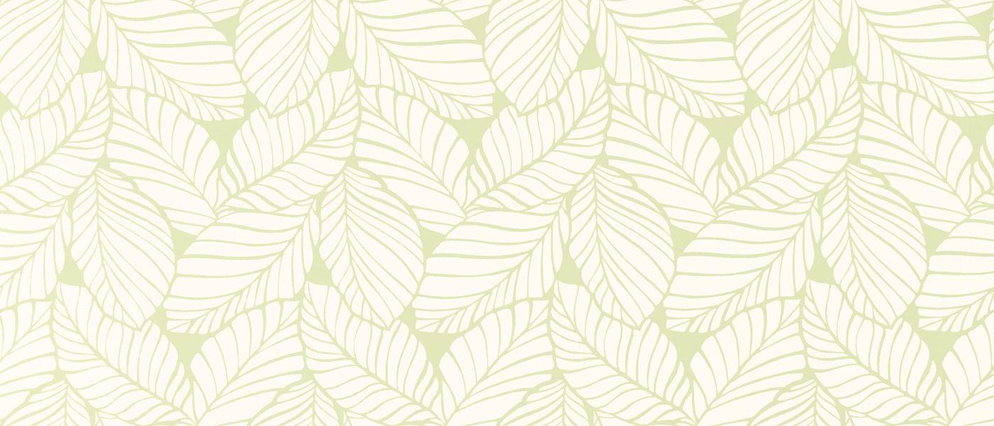 Palm Leaf Apple Green Floral Wallpaper