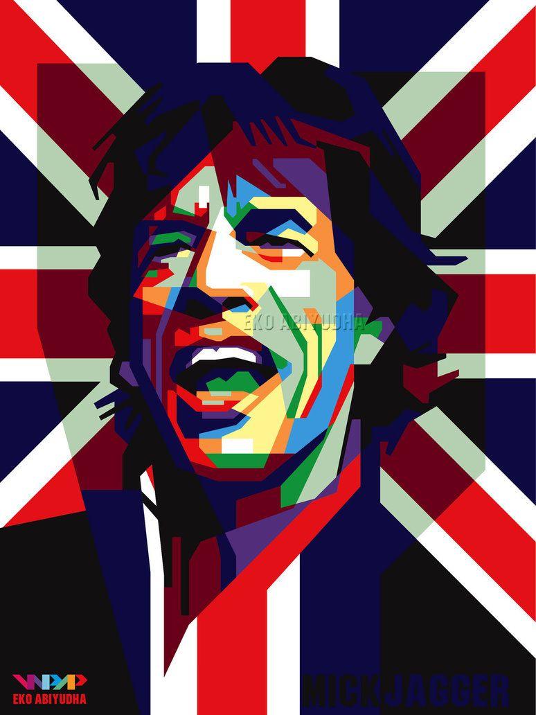 Mick Jagger in WPAP