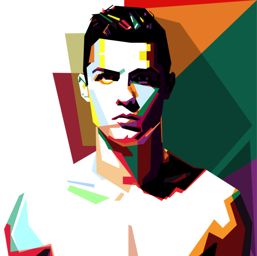 WPAP Art of Cristiano Ronaldo