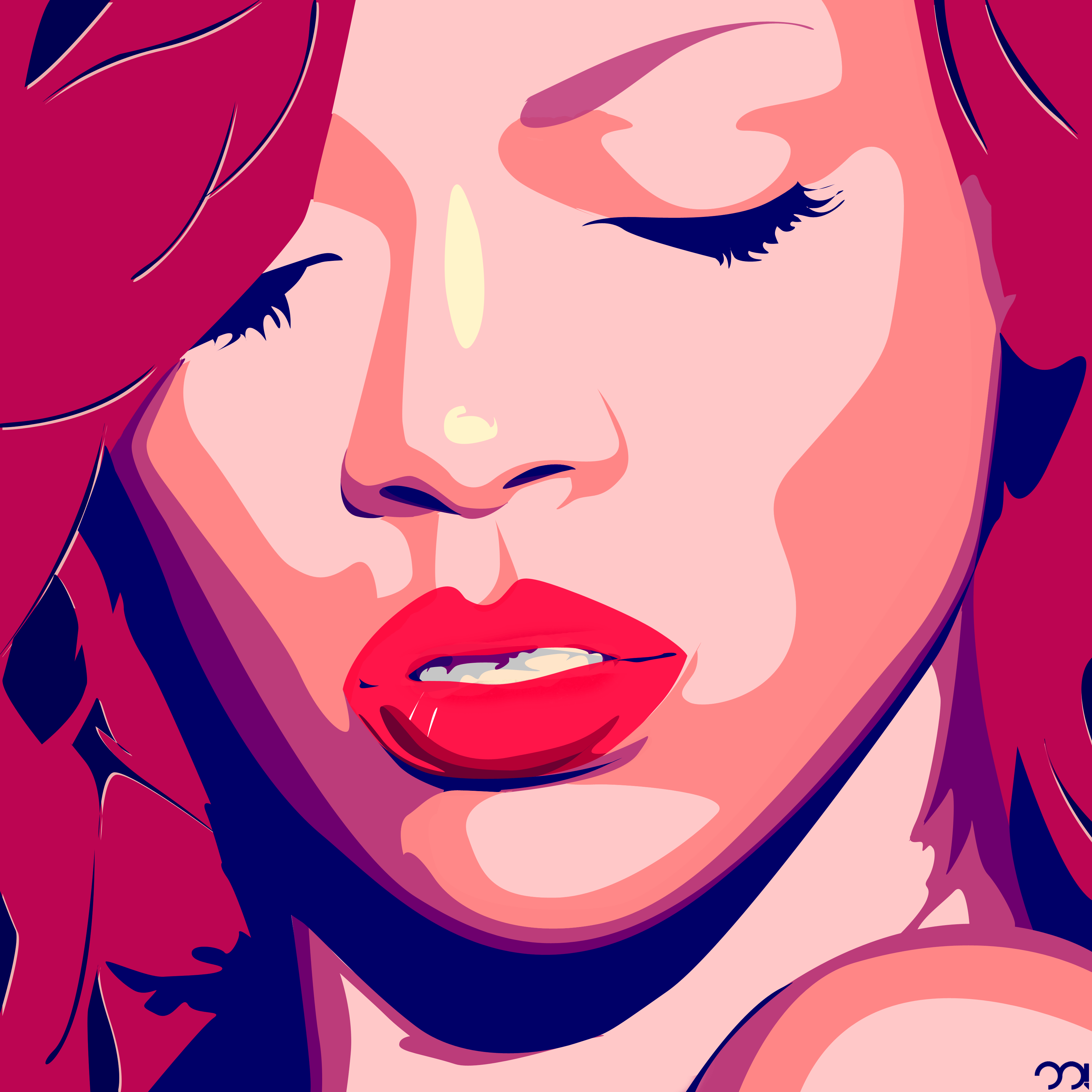 WPAP Rihanna HD Wallpaper. Vector & Designs Wallpaper