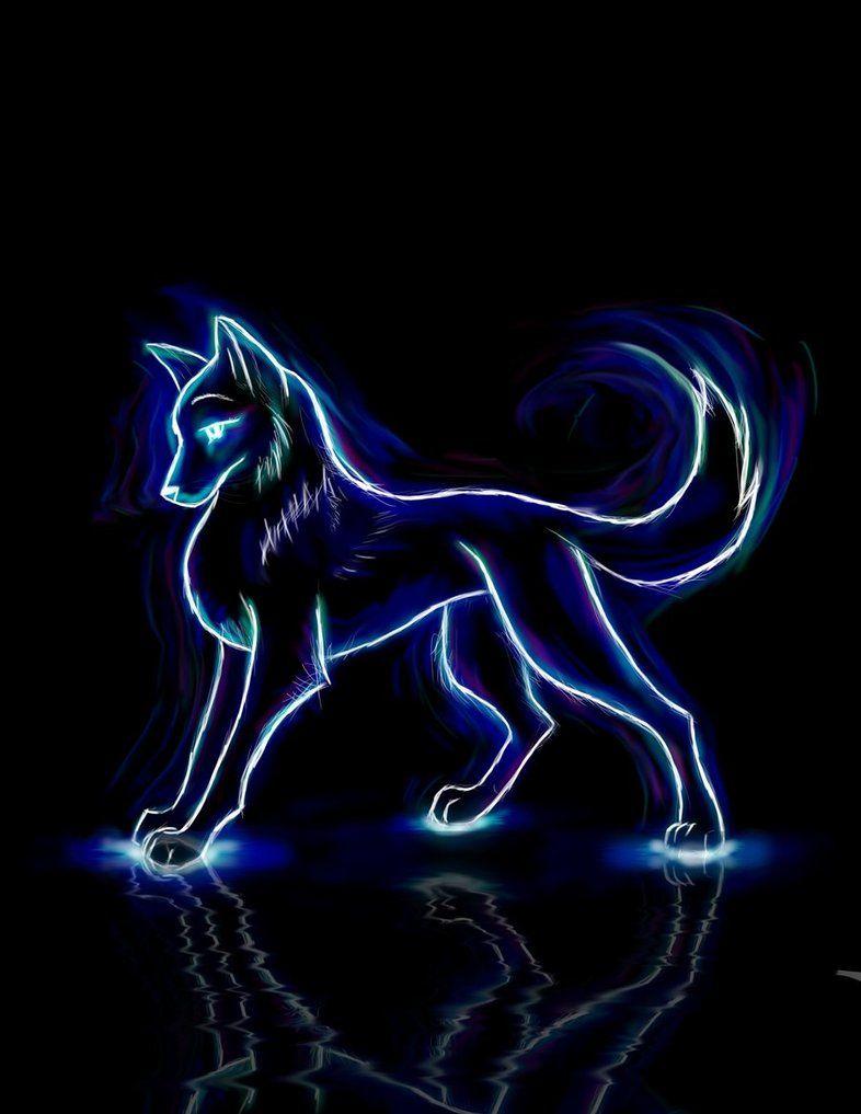 Neon Wolves Wallpapers  Wallpaper Cave
