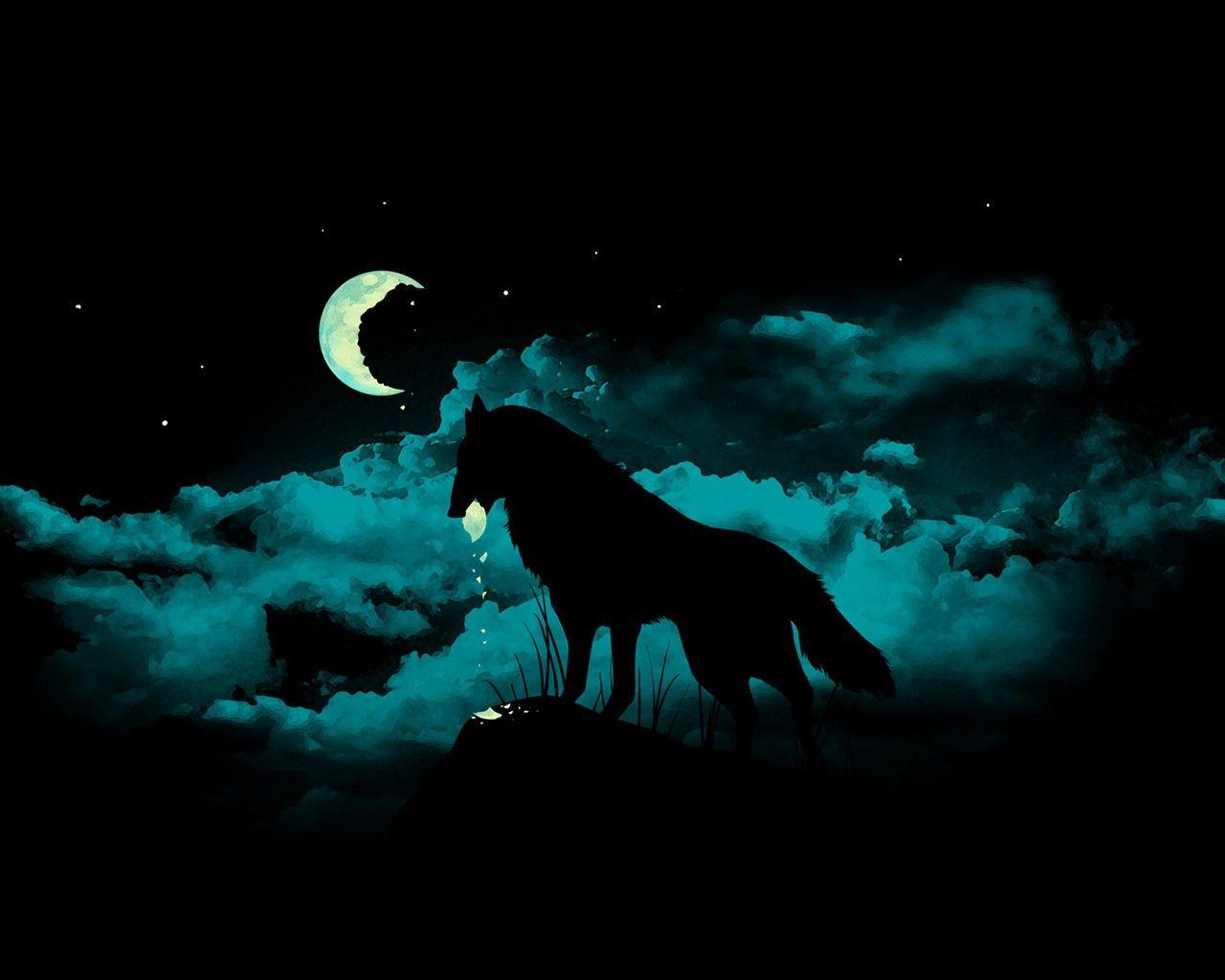 Wolf Background. moon moon wolf wallpaper HD Moon Moon Wolf