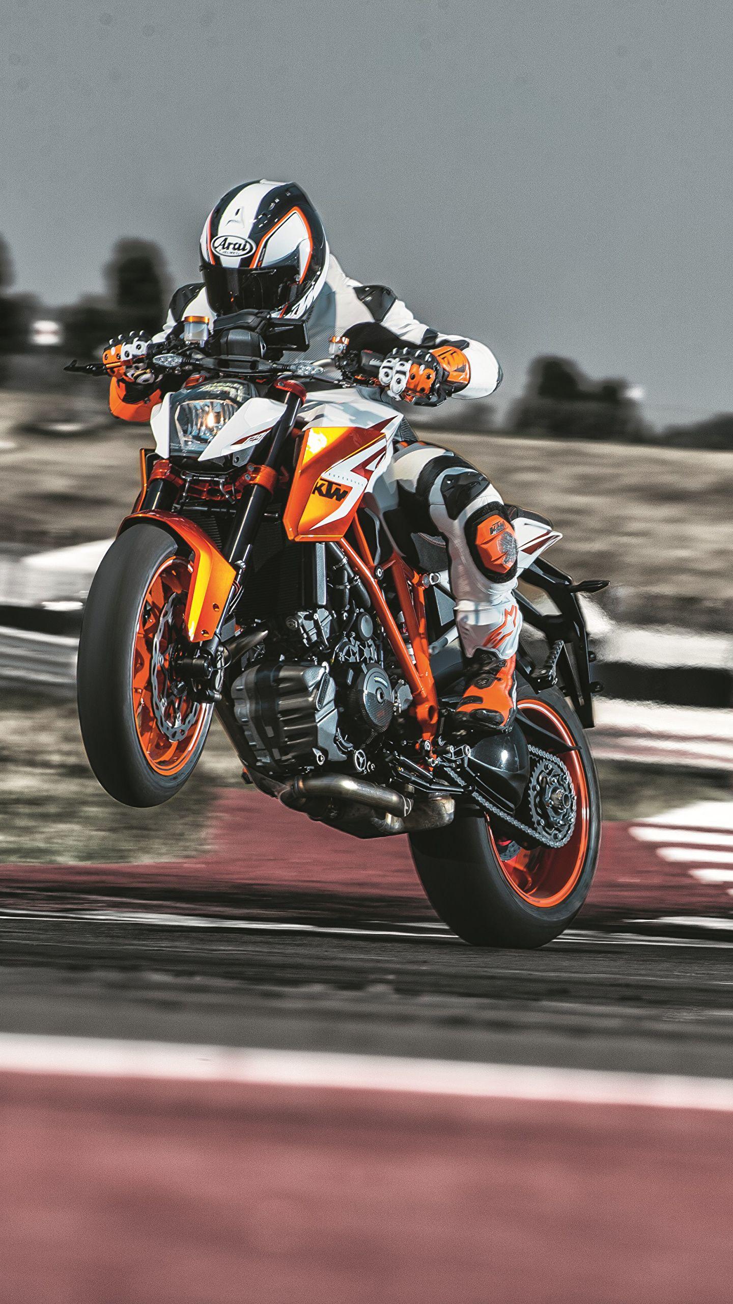 Wallpaper KTM Motorcycles Helmet 2016 1290 Super Duke R 1440x2560