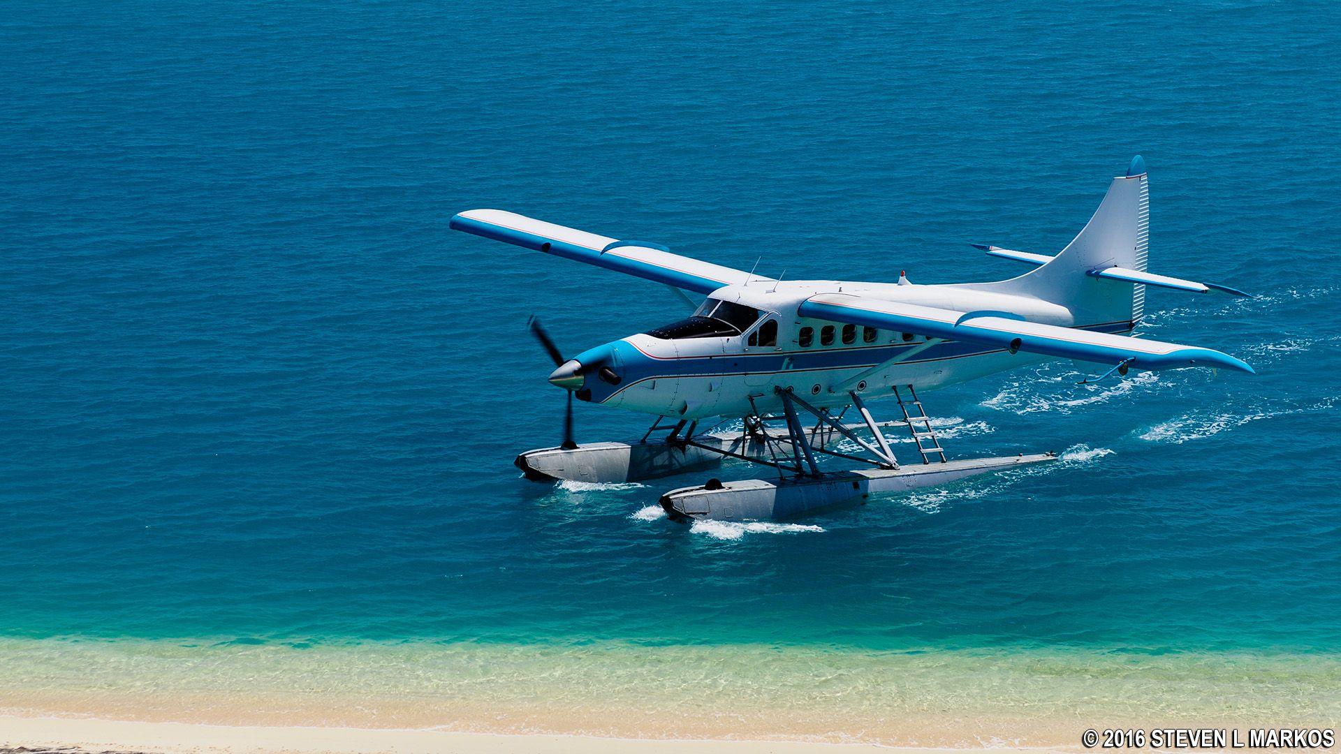 Dry Tortugas National Park. ARRIVING BY SEAPLANE