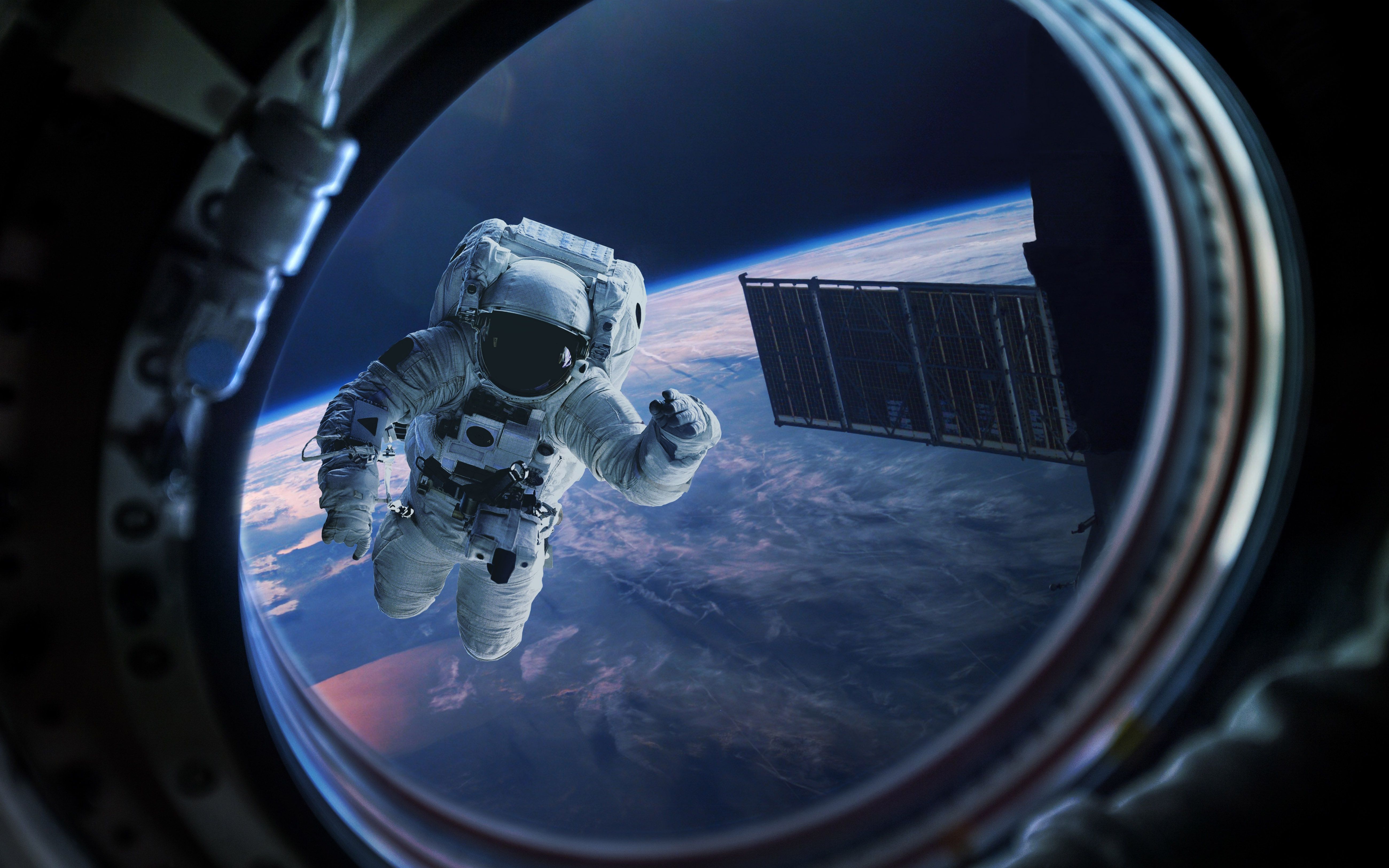 Wallpaper Astronaut, HD, 5K, Space