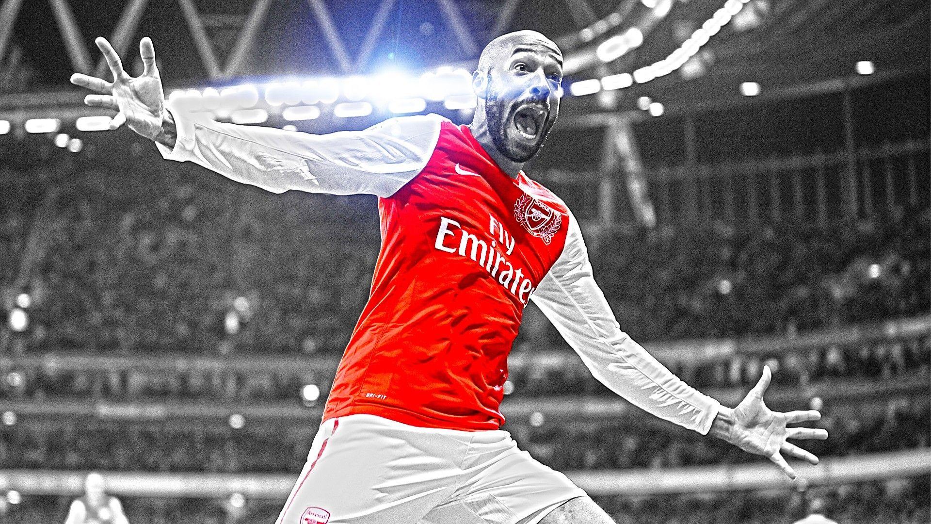 Arsenal London, Thierry Henry Wallpaper HD / Desktop and Mobile