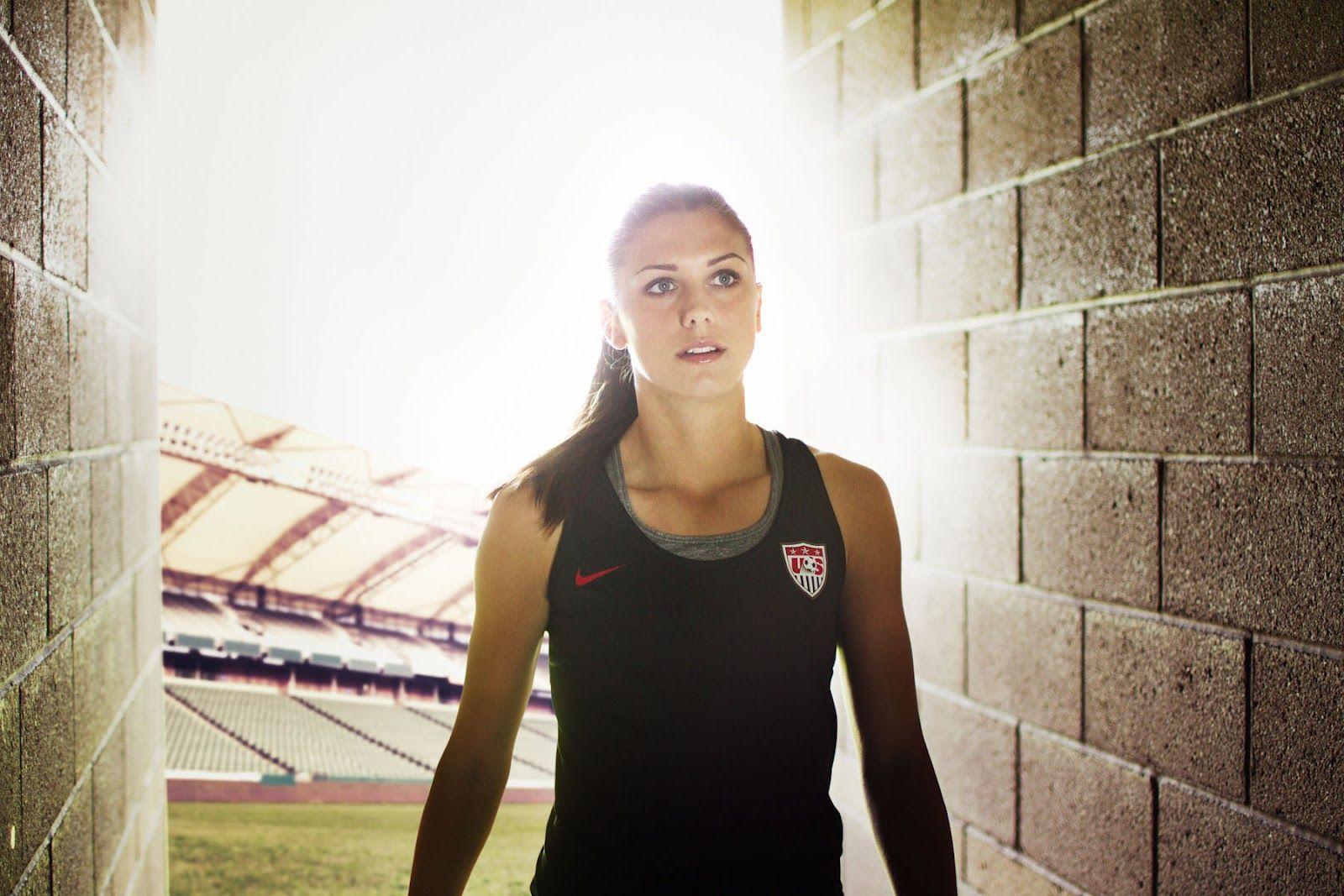 American women's soccer star Alex Morgan Wallpaper and Background