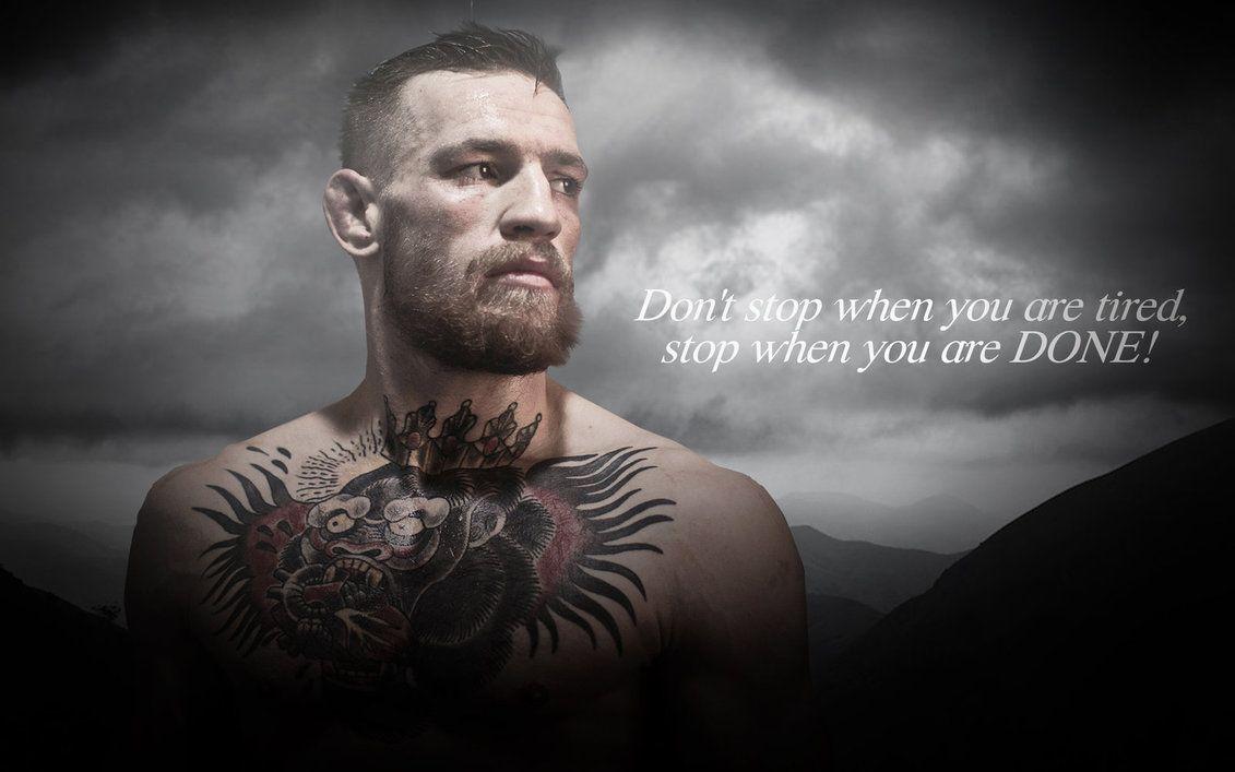 Conor McGregor:Motivation
