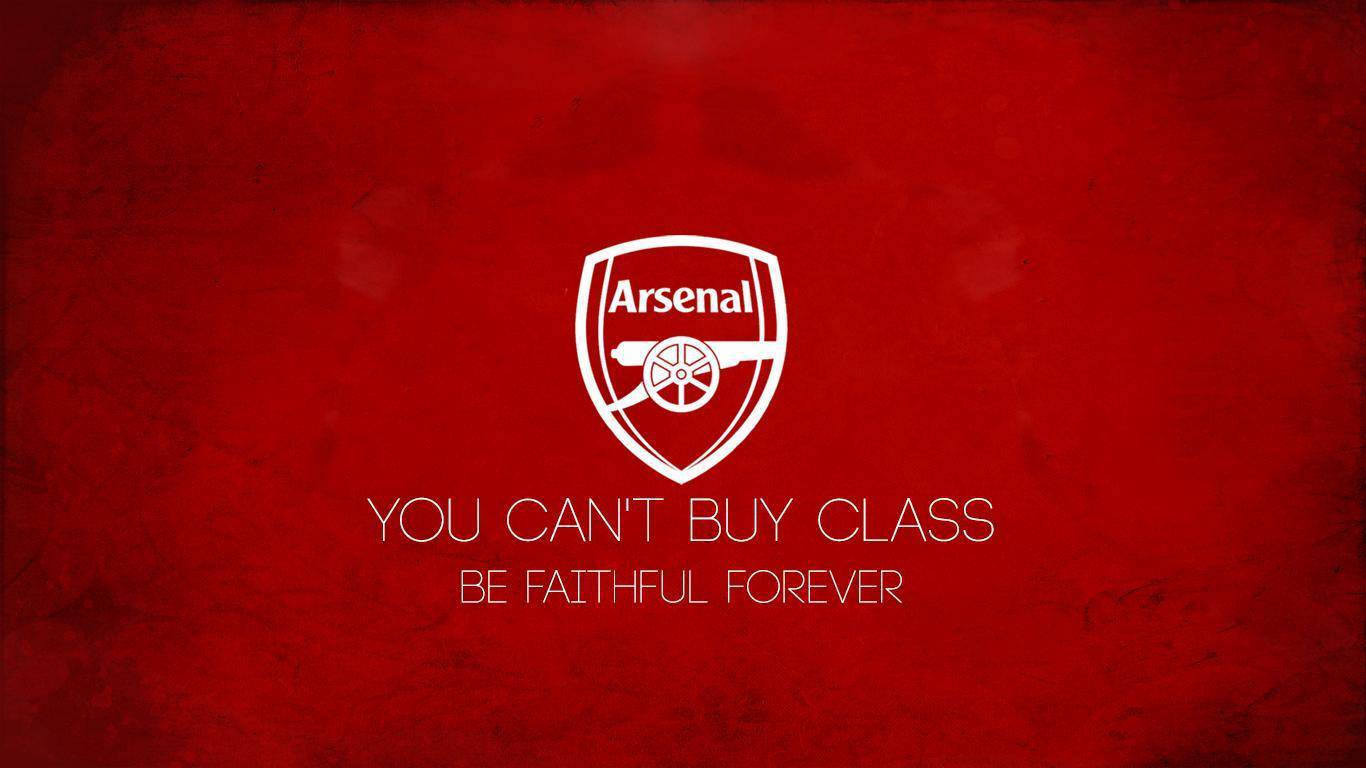Arsenal F.C. Be Faithful Forever Wallpaper HD Wallpaper