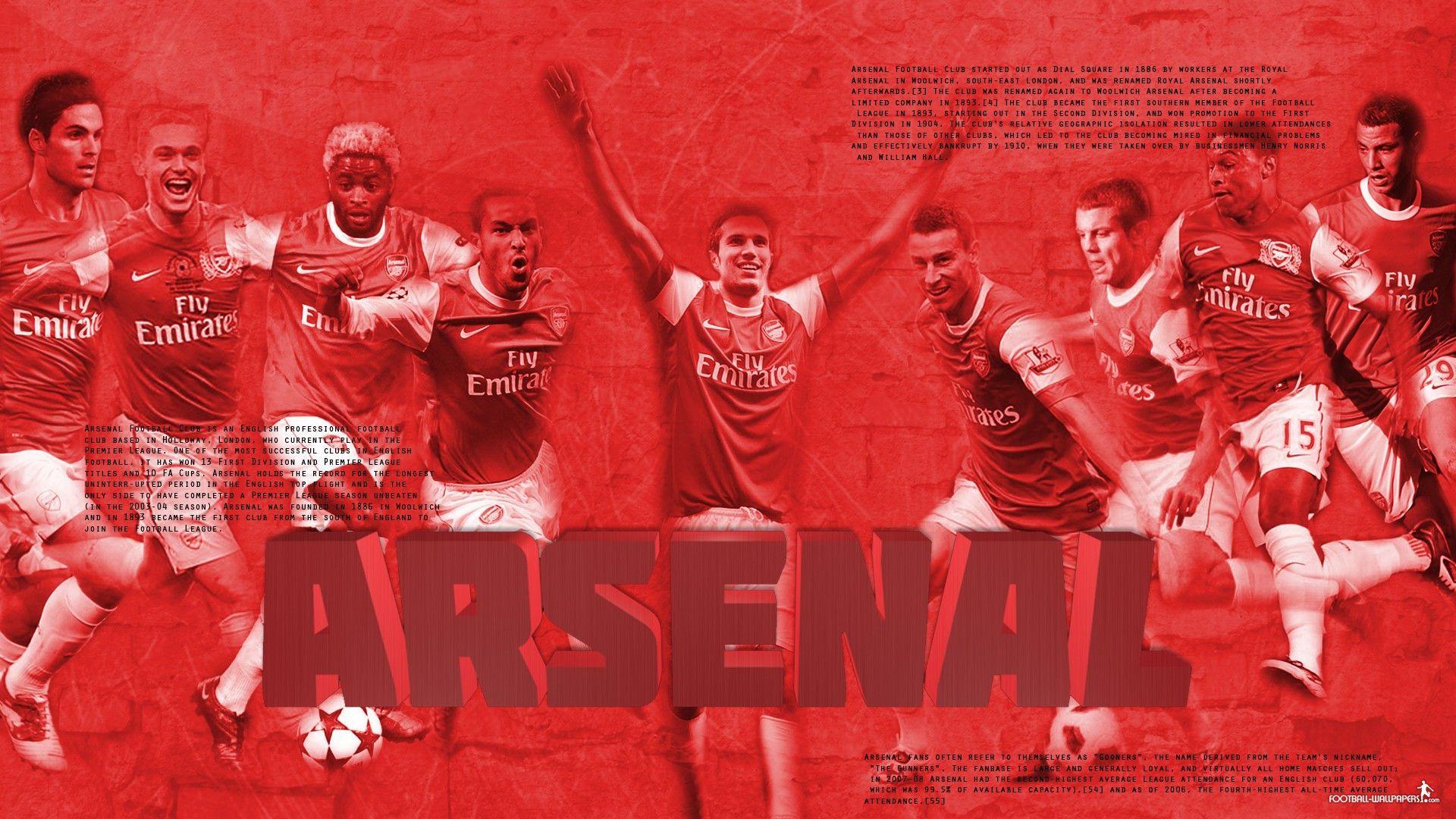 Arsenal Fc Players 1920x1080 HD Wallpaper: Players
