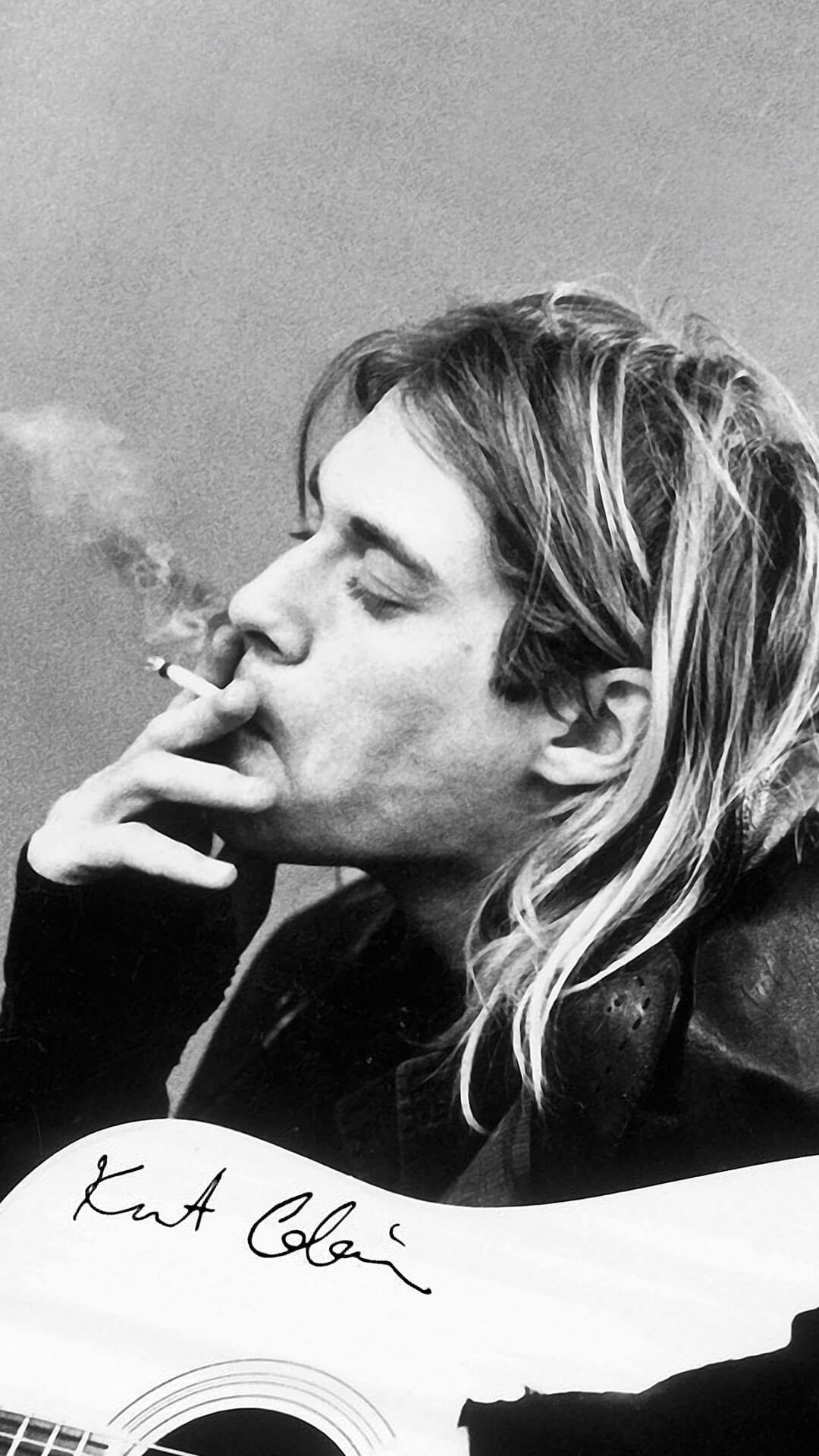 Kurt Cobain Wallpaper For iPhone 6 HD. Seniman jalanan, Nirvana