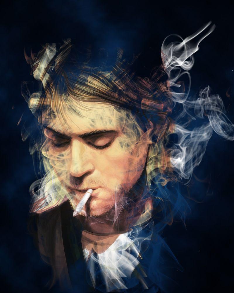 Kurt Cobain Smoke Lift