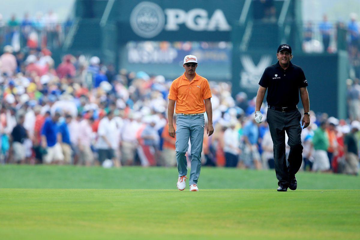 Rickie Fowler takes subtle swings at Phil Mickelson, slow play