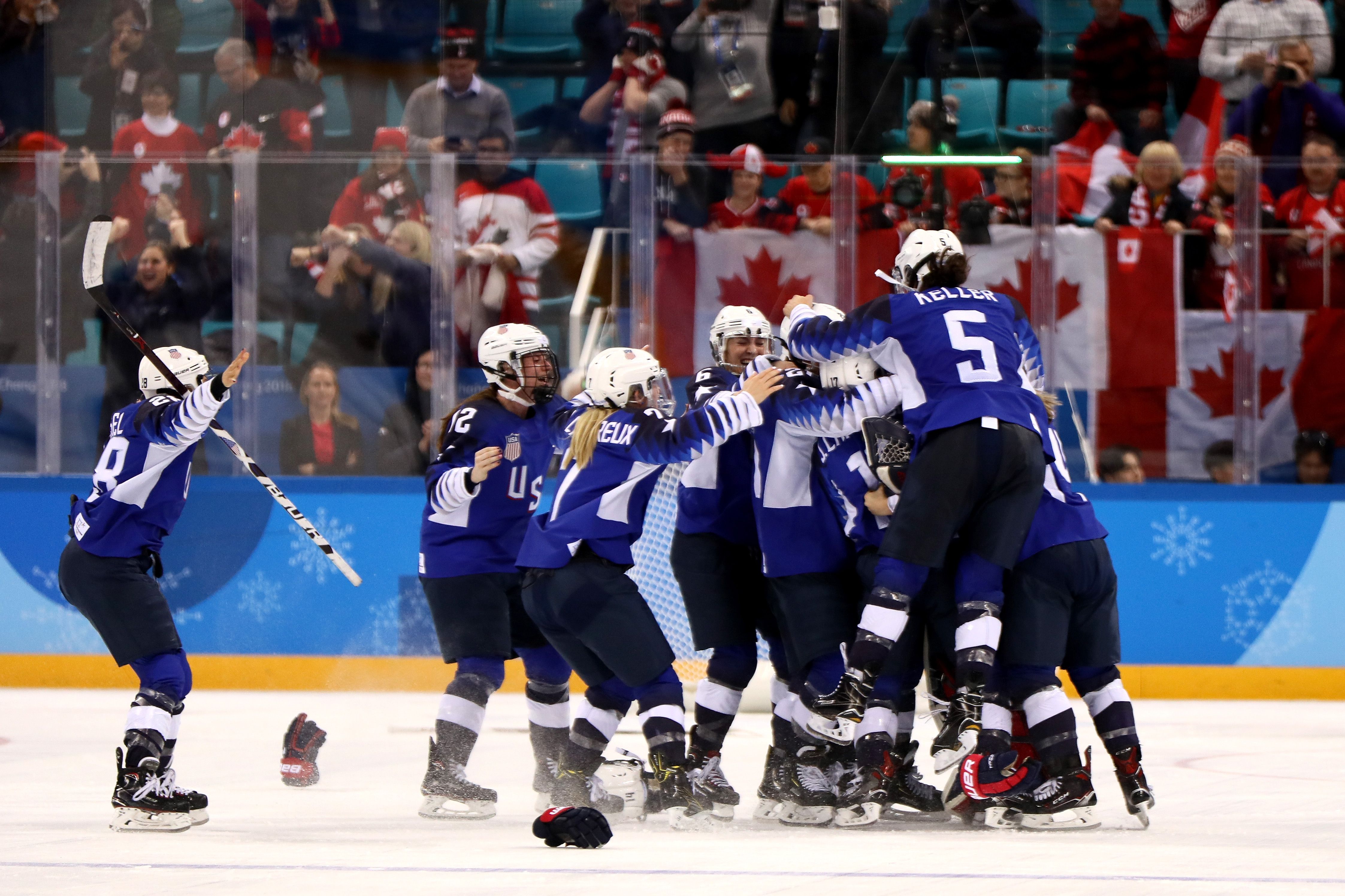 Olympics 2018: U.S Wins Women's Hockey in Dramatic Game