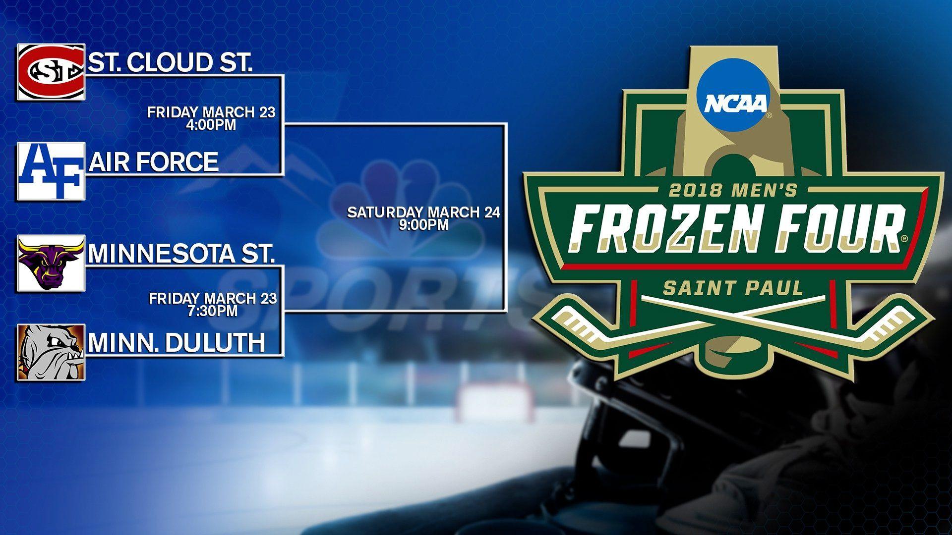 Air Force Hockey Knocks Off Overall Seed St. Cloud State 4 1