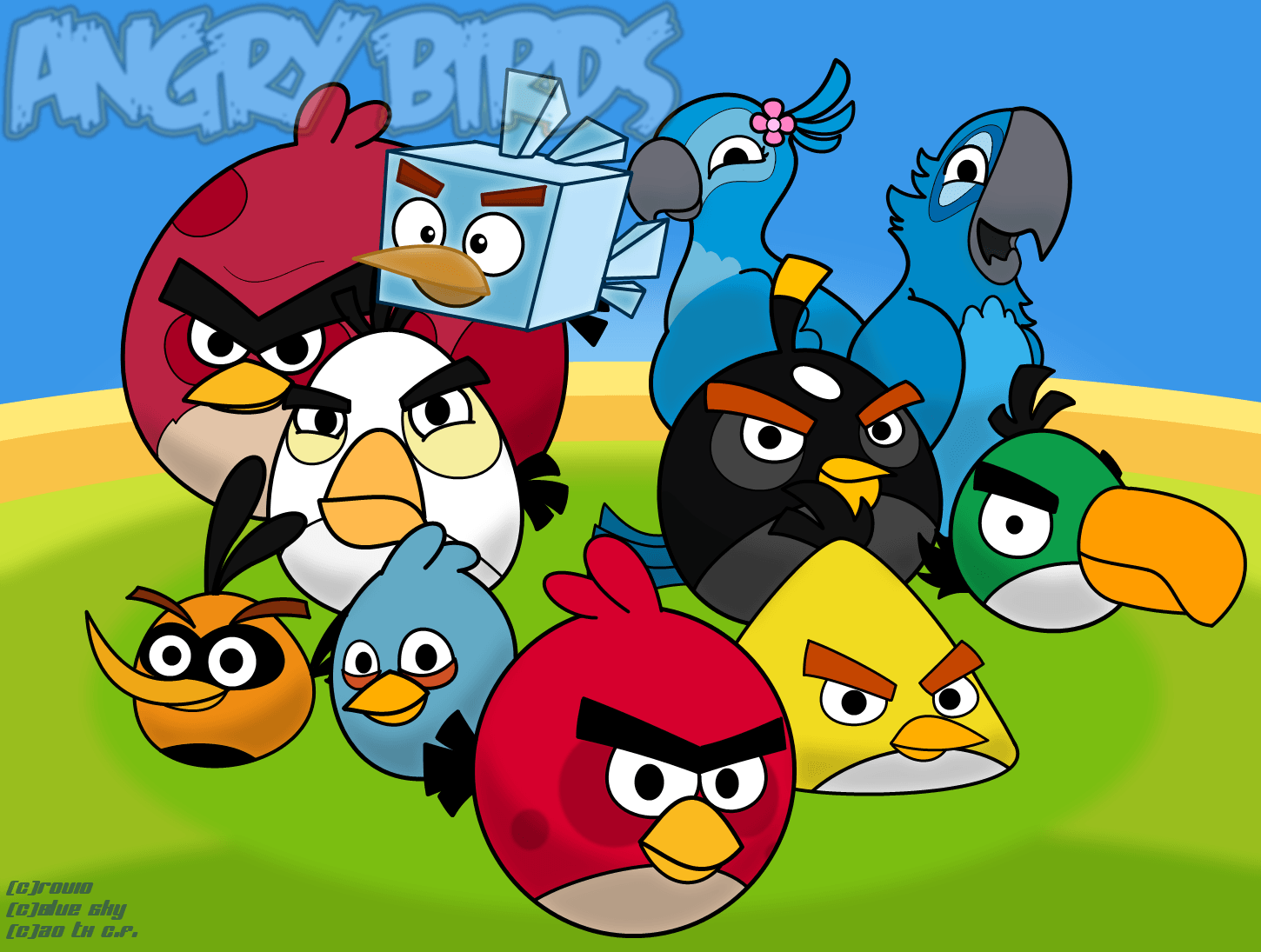 Angry Birds Wallpaper V2 By Olocoonstito D4slmoz.png. Angry