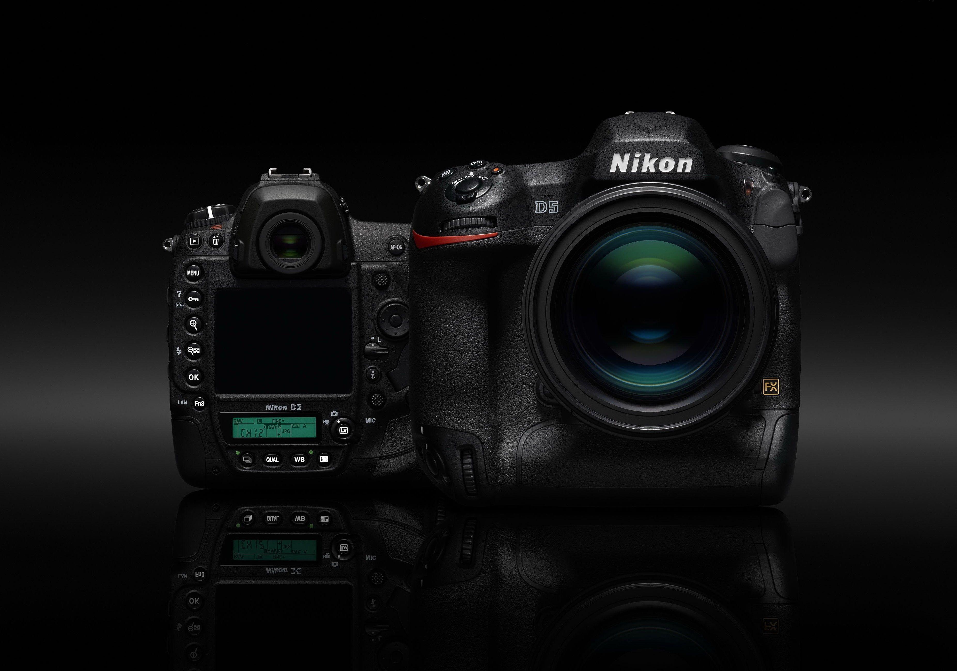 Nikon D5 DSLR Camera HD Wallpaper