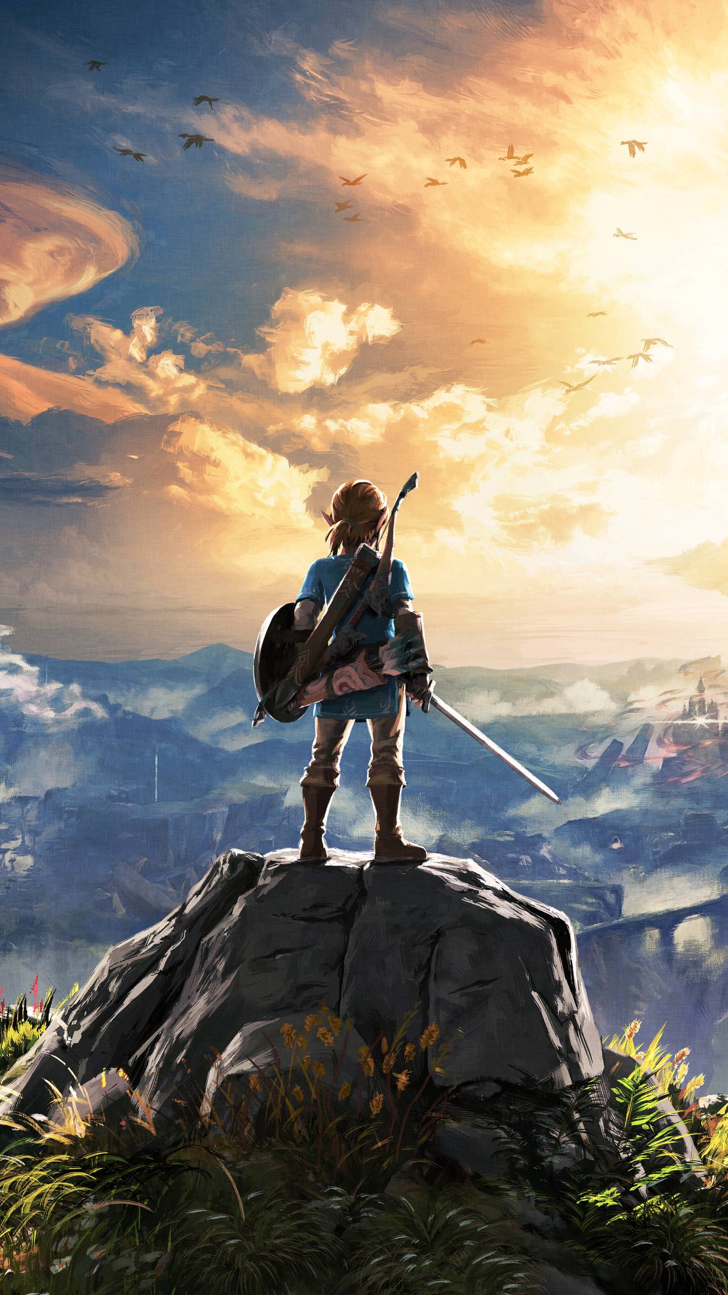 BoTW][Wallpaper] Is there a wallpaper like one of these but without
