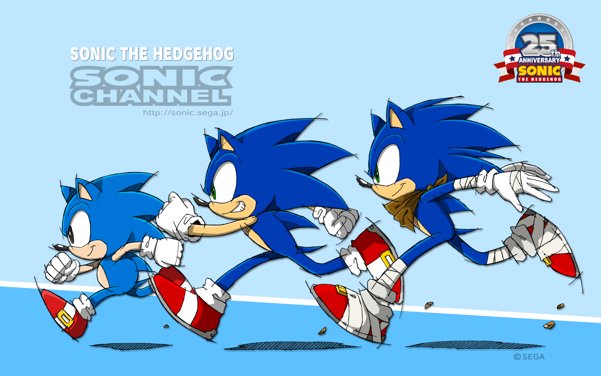 HD classic sonic wallpapers