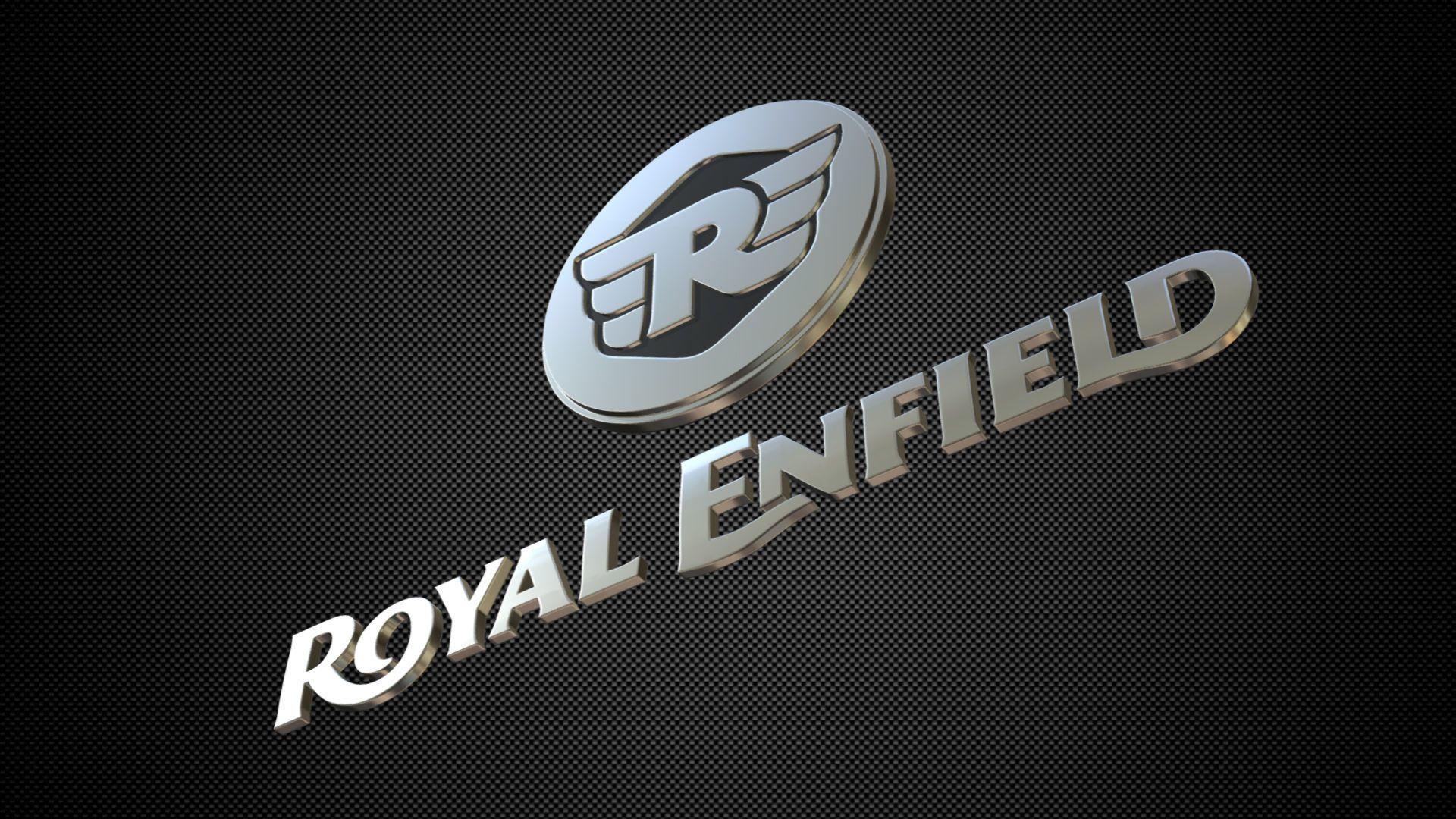 royal enfield logo 3D model