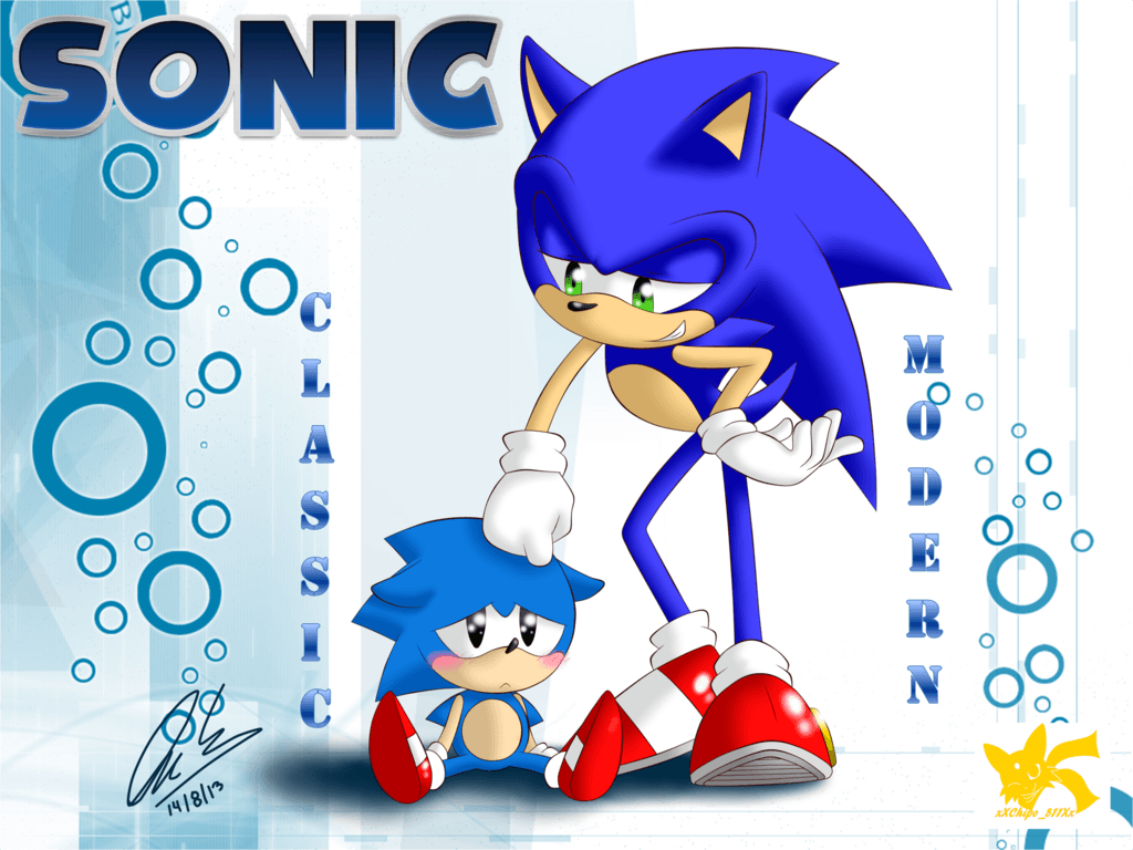 Sonic Classic And Modern